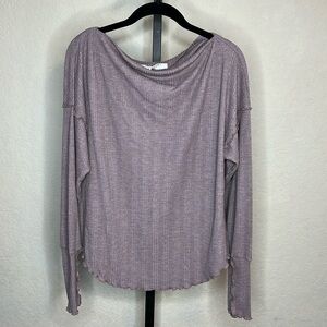 430 Project Social NWT Purple Light Weight Sweater, Size Medium
